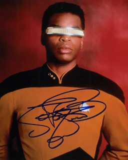 LeVar Burton autograph