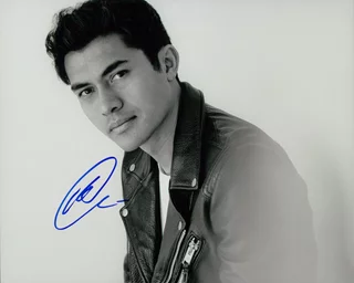 Henry Golding autograph