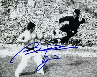 Bolo Yeung autograph