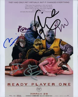 Ready Player One autograph