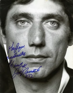 Joe Namath autograph