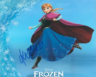 Kristen Bell autograph