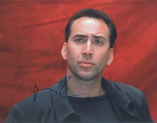 Nicolas Cage autograph