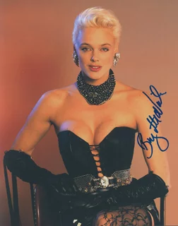 Brigitte Nielsen autograph