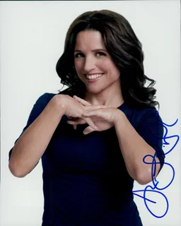 Julia Louis Dreyfus autograph