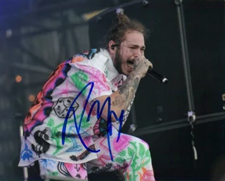 Post Malone autograph