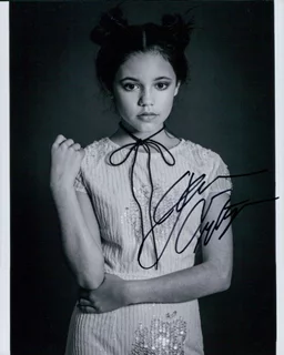 Jenna Ortega autograph