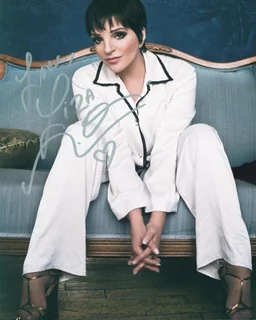 Liza Minnelli autograph