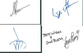 The Lone Ranger autograph