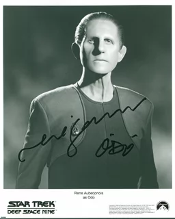 Rene Auberjonois autograph