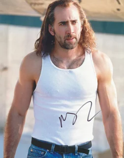 Nicolas Cage autograph