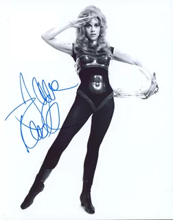 Jane Fonda autograph