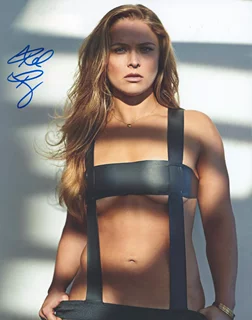 Ronda Rousey autograph