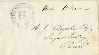 William H. Seward autograph