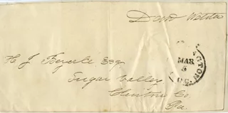 Daniel Webster autograph