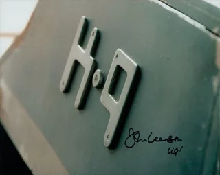 John Leeson autograph