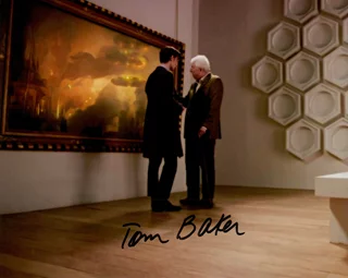 Tom Baker autograph