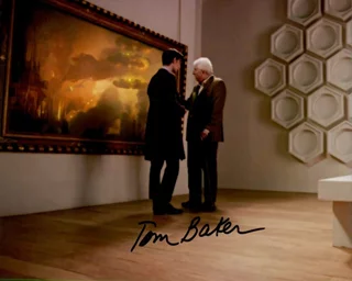 Tom Baker autograph