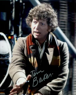 Tom Baker autograph
