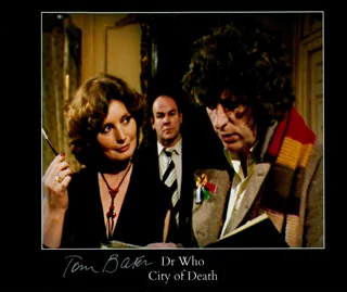 Tom Baker autograph