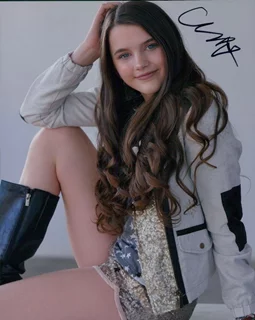 Chloe East autograph