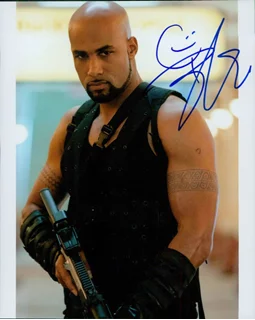  Boris Kodjoe autograph