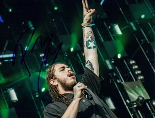 Post Malone autograph