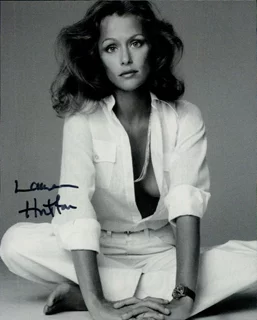 Lauren Hutton autograph