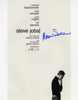 Aaron Sorkin autograph