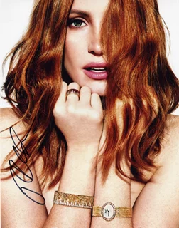 Jessica Chastain autograph