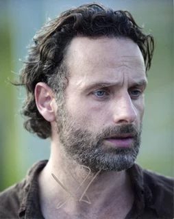 Andrew Lincoln autograph