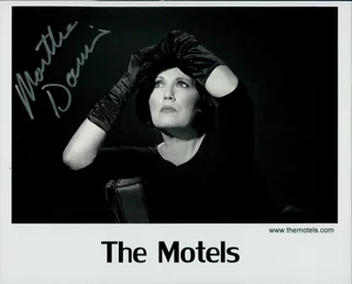 Martha Davis autograph