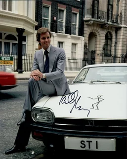 Ian Ogilvy autograph
