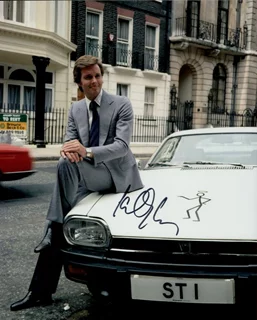 Ian Ogilvy autograph