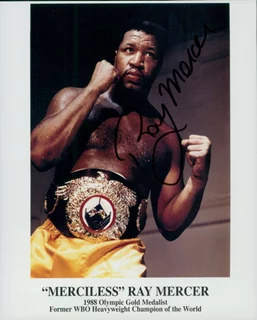 Ray Mercer autograph