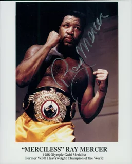 Ray Mercer autograph