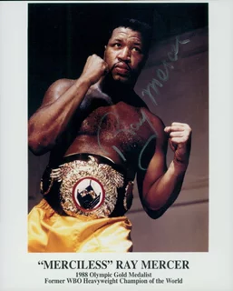 Ray Mercer autograph