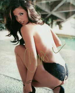 Charisma Carpenter autograph
