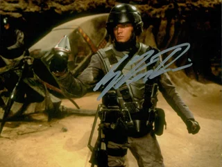 Casper Van Dien autograph