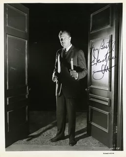 Vincent Price autograph