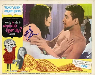 Woody Allen autograph