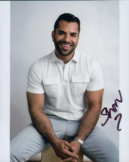 Shervin Roohparvar autograph