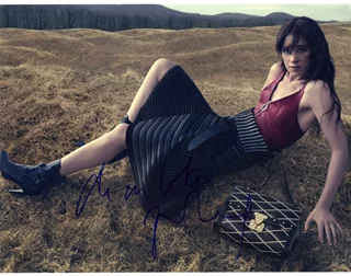 Charlotte Gainsbourg autograph