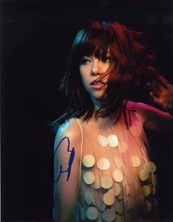 Carly Rae Jepsen autograph