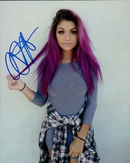 Andrea Russett autograph