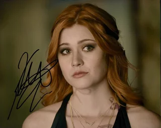 Katherine McNamara autograph