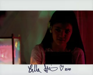 Bella Stine autograph