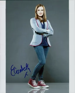 Elizabeth Henstridge autograph