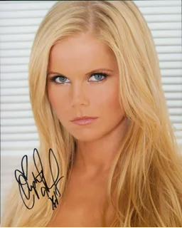 Crystal Hunt autograph