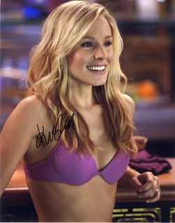 Kristen Bell autograph